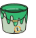 緑のペンキ缶ロゴ
